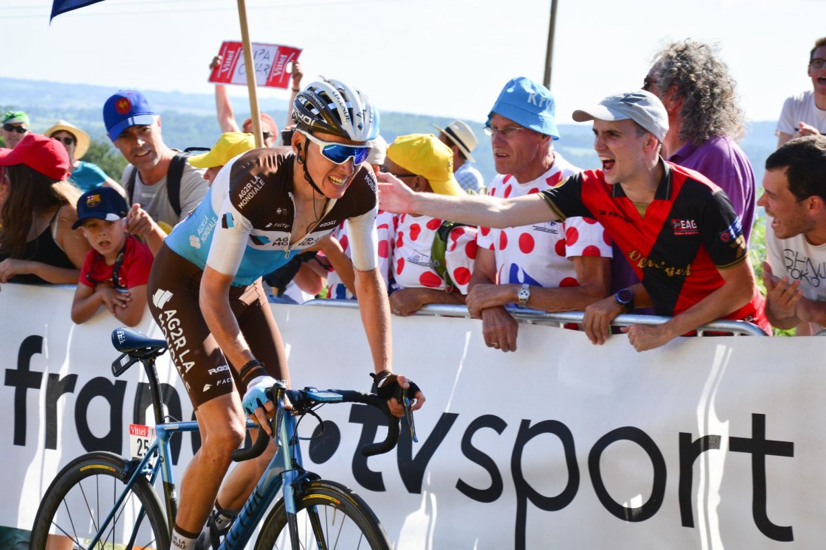 Romain Bardet 001 Romain Bardet a Tour de France versenyen (Fotó: JWO Sports / Shutterstock.com)