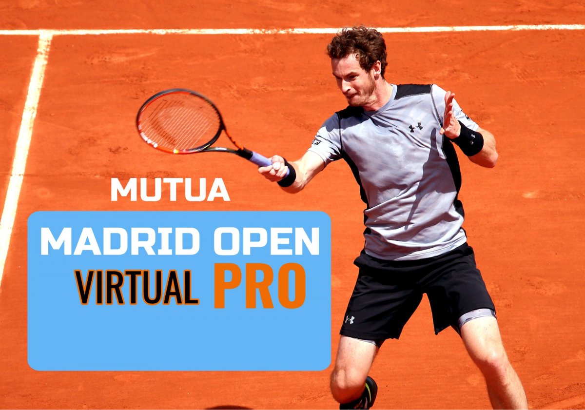 Andy Murray Madrid Open Virtual Pro Andy Murray (Fotó: Leonard Zhukovsky / Shutterstock.com)