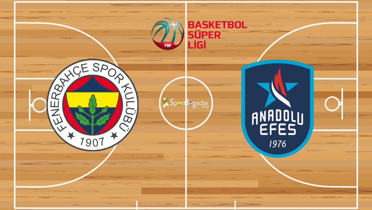 Fenerbahce vs Anadolu Efes Super Ligi 