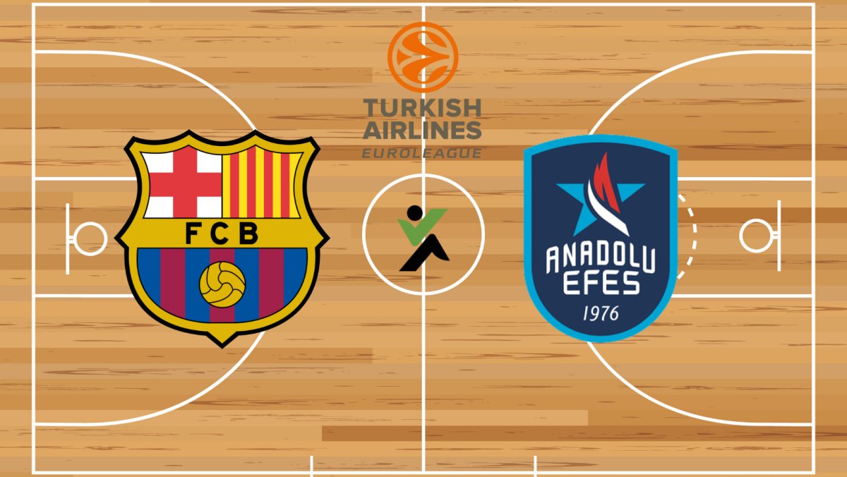 Barcelona vs  Anadolu Efes Euroliga kosárlabda 