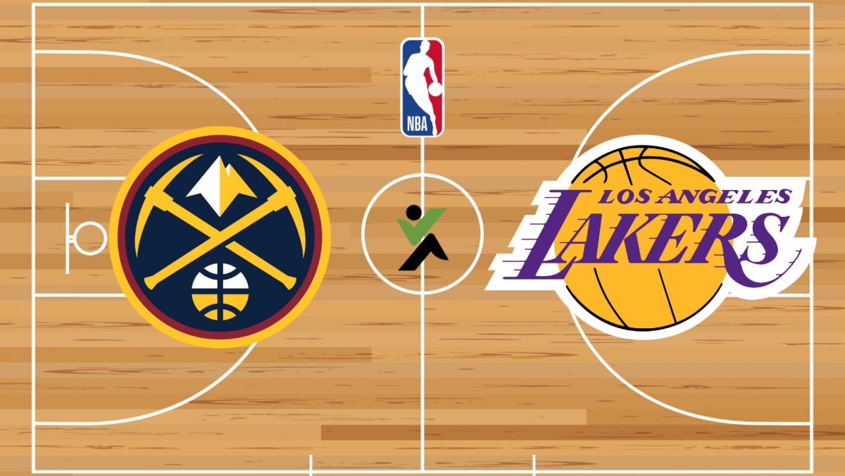 Denver Nuggets vs Los Angeles Lakers NBA kosárlabda 