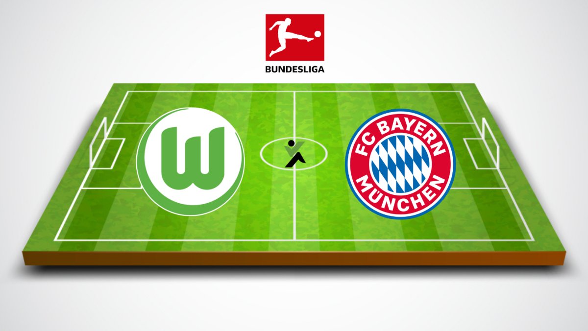 Wolfsburg vs Bayern München Bundesliga 