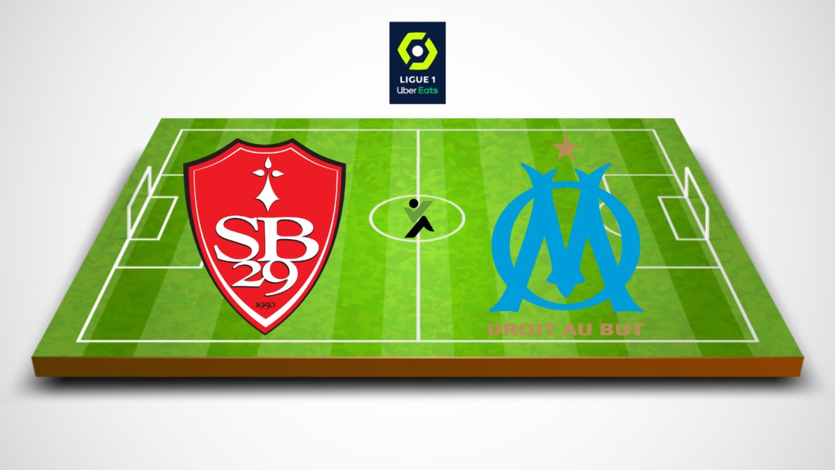 Brest vs Olympique de Marseille Ligue 1  