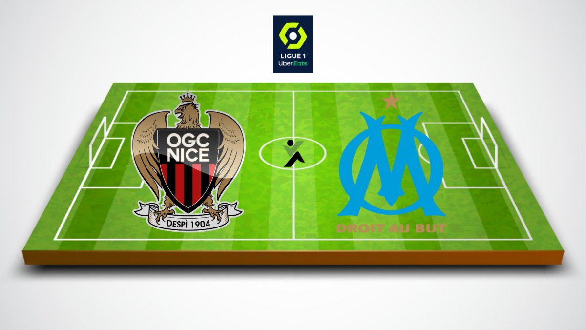 Nice vs Olympique de Marseille Ligue 1  