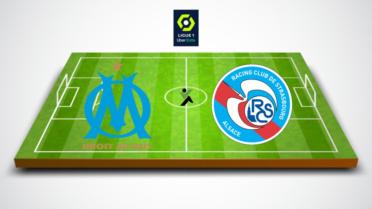 Olympique de Marseille vs Strasbourg Ligue 1  