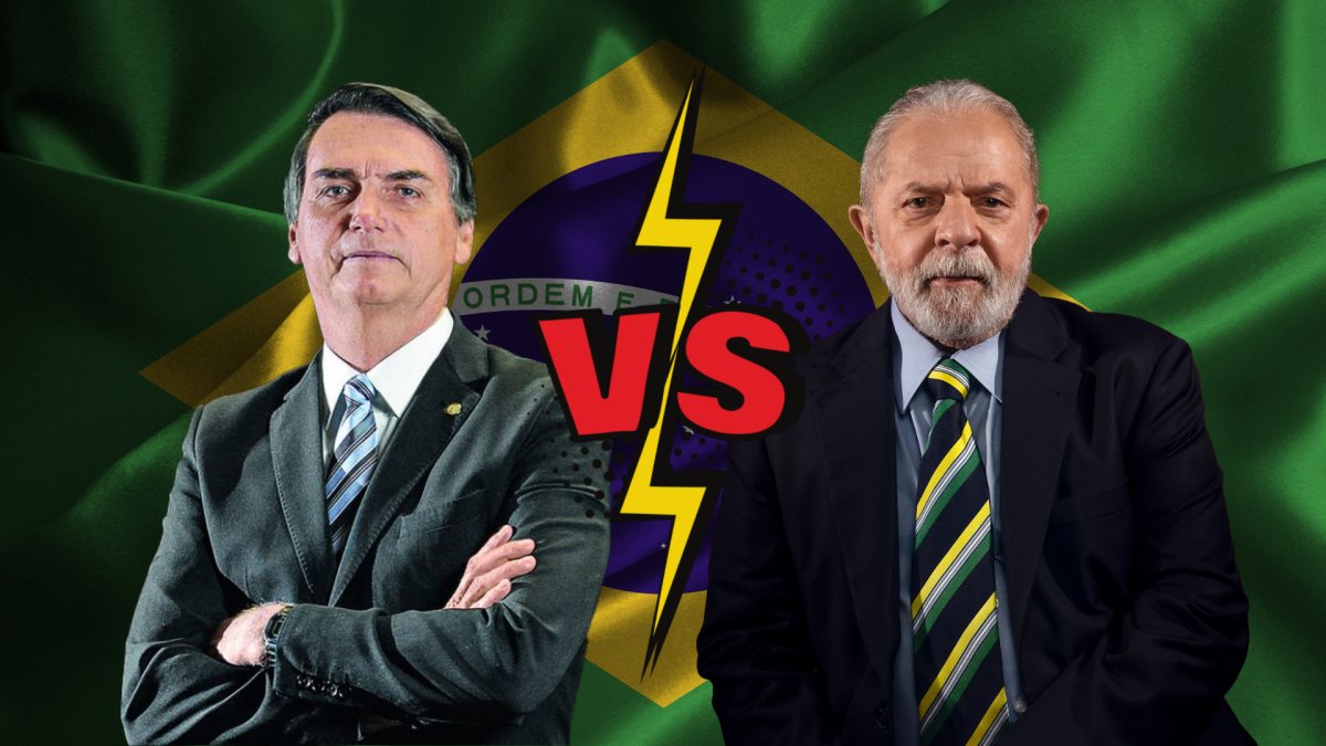 Jair Bolsonaro vs lula da Silva 