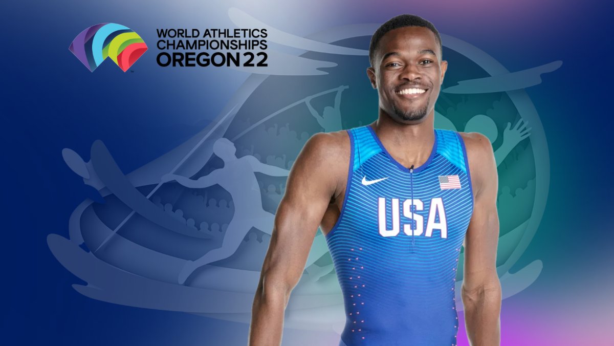 Rai Benjamin World Athletics Championships Oregon 2022 