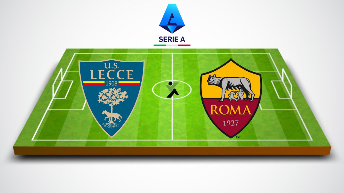 US Lecce vs AS Roma Serie A 