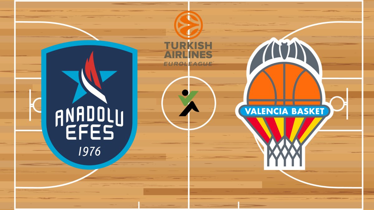Anadolu Efes vs Valencia Euroliga kosárlabda 