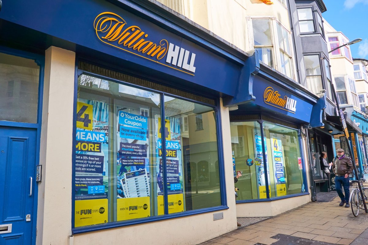 William Hill üzlet Brightonban. Fotó: Michaelasbest/Shutterstock
