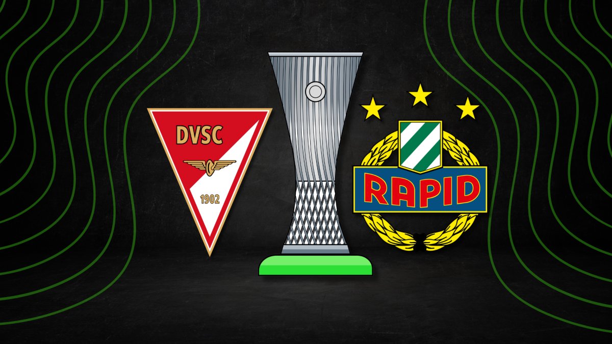 Debreceni VSC vs Rapid Wien Konferencia Liga Illusztráció