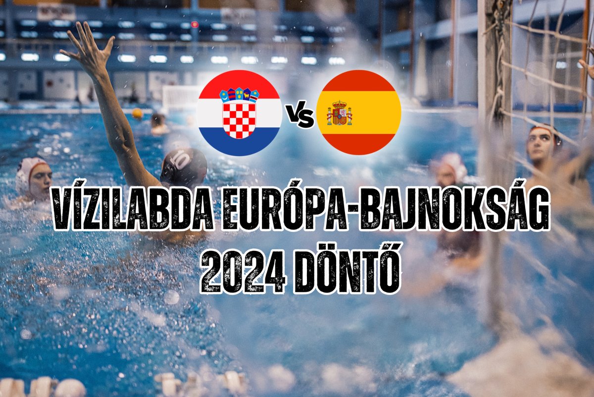 Horvátország - Spanyolország Vízilabda Európa-bajnokság 2024 Döntő 