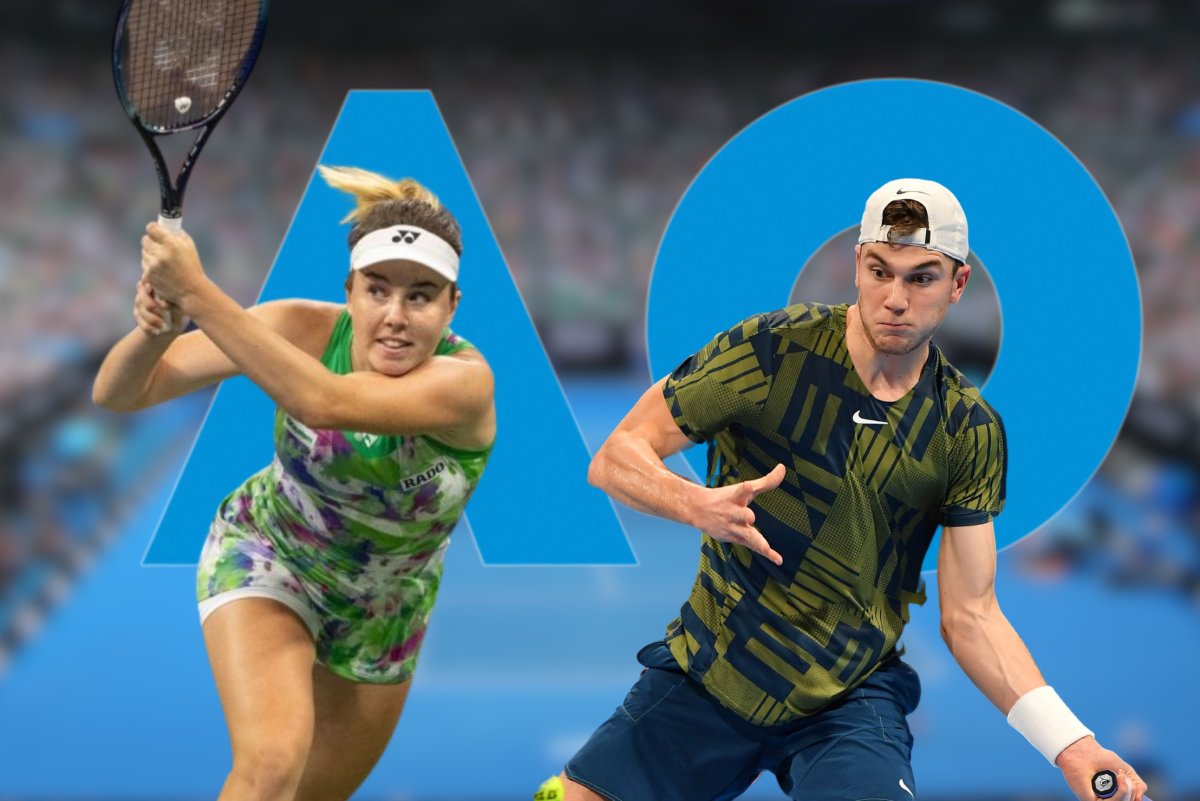 Linda Noskova és Jack Draper Australian Open (2224515067) lev radin/Shutterstock, FRANCESCO PANUNZIO/Shutterstock