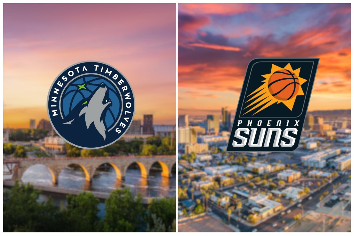 Minnesota Timberwolves - Phoenix Suns (2136554345,2329431487) Fotó: CK Foto/Shutterstock, Kevin Ruck/Shutterstock